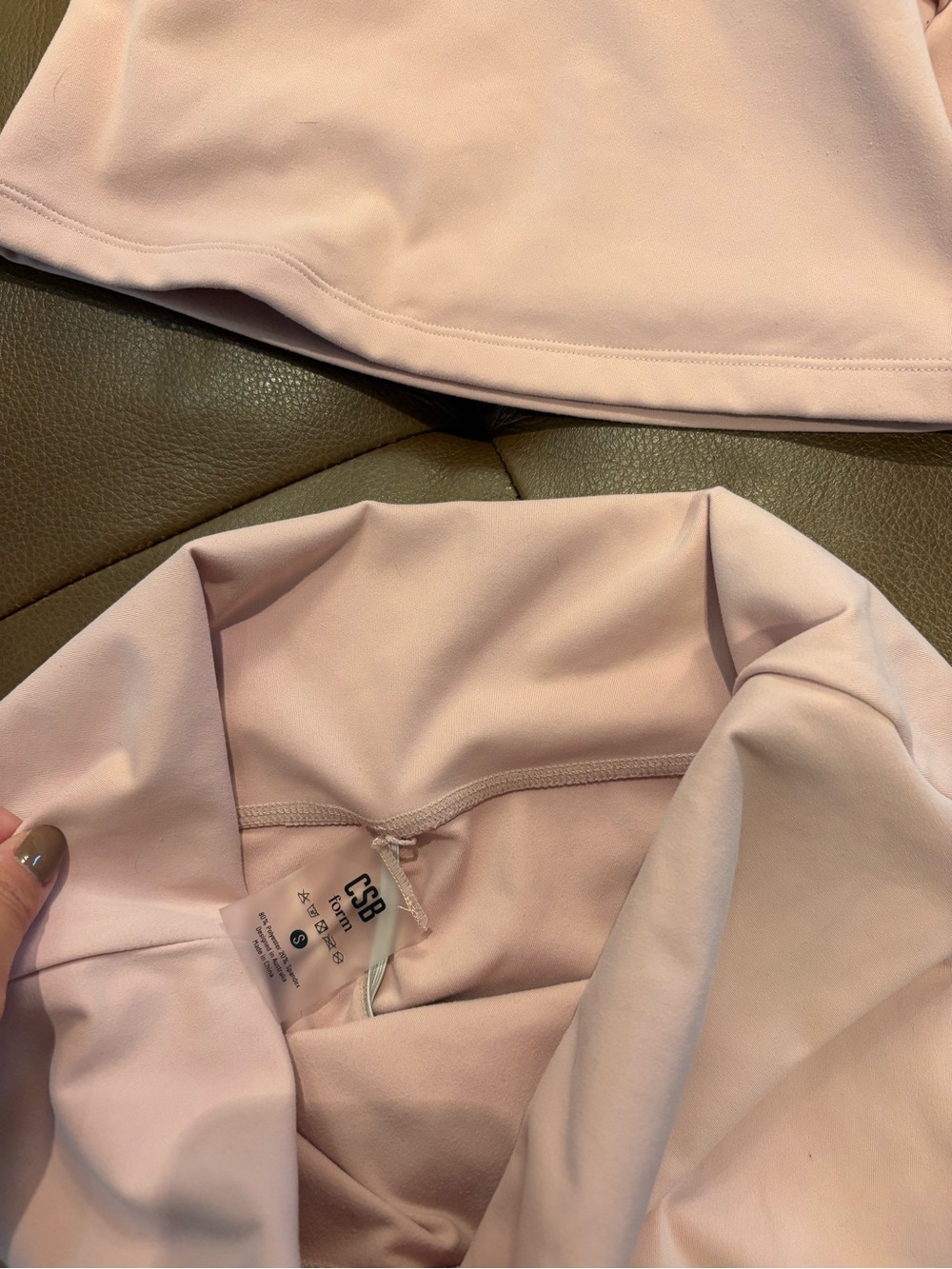 CSB Dusty Pink Form Athena Tank & Folder Shorts - Picture 3 of 5